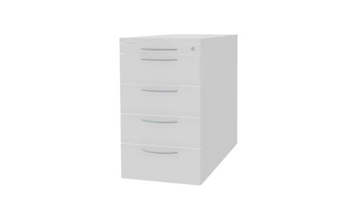 Anstellcontainer Schreibtisch ohne Hängeregistratur