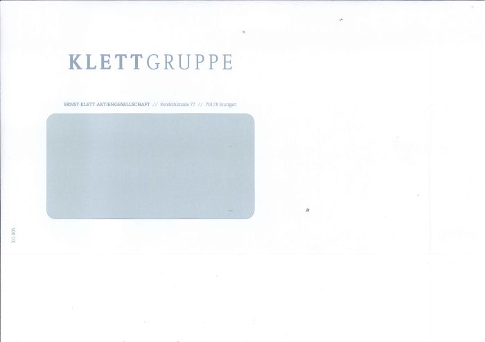KG_005 Briefhülle DIN lang, mit Fenster, Haftklebestreifen