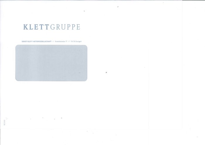 KG_010 Versandtasche C5, Querformat mit Fenster, Haftklebestreifen